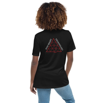 How Many Triangles Women's T-Shirt - Image 2