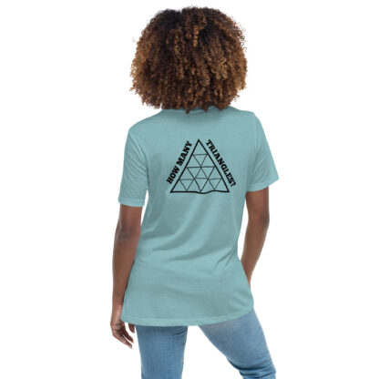 How Many Triangles Women's T-Shirt - Image 3